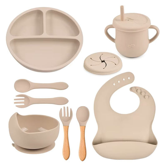 Set vaisselle bébé silicone